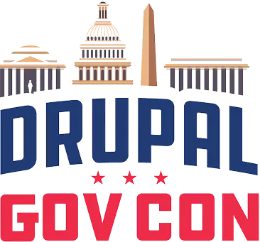 Drupal GovCon Footer Logo